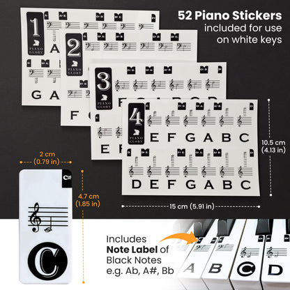 🎹 Piano Glory Ultimate Bundle – 2 Folder Value Packs, 2 Stickers, Charts & All Digital Tools ($230+ Value)