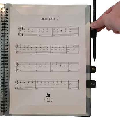 🎼 Adhesive Divider Tabs – A–Z + Musical Icons for Sheet Music & Folder Organisation