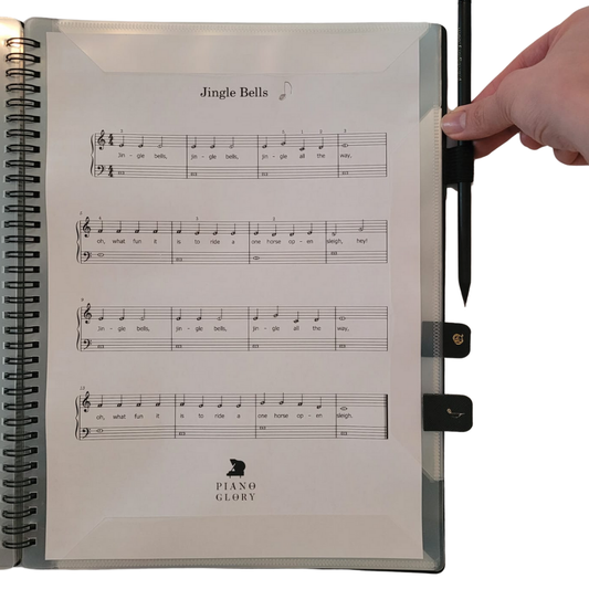 🎼 Adhesive Divider Tabs – A–Z + Musical Icons for Sheet Music & Folder Organisation