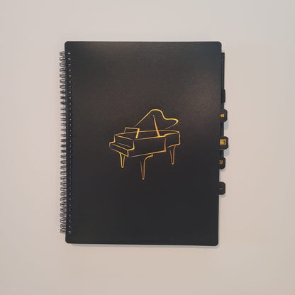 🎼 Adhesive Divider Tabs – A–Z + Musical Icons for Sheet Music & Folder Organisation